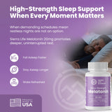 SIERRA LIFE SCIENCES Melatonin 20mg capsules with packaging