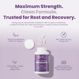 SIERRA LIFE SCIENCES Melatonin 30mg Extra Strength capsule ingredients list