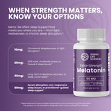 SIERRA LIFE SCIENCES Melatonin 60mg capsules with measuring spoon