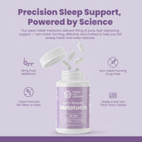 SIERRA LIFE SCIENCES Melatonin capsules on a wooden table