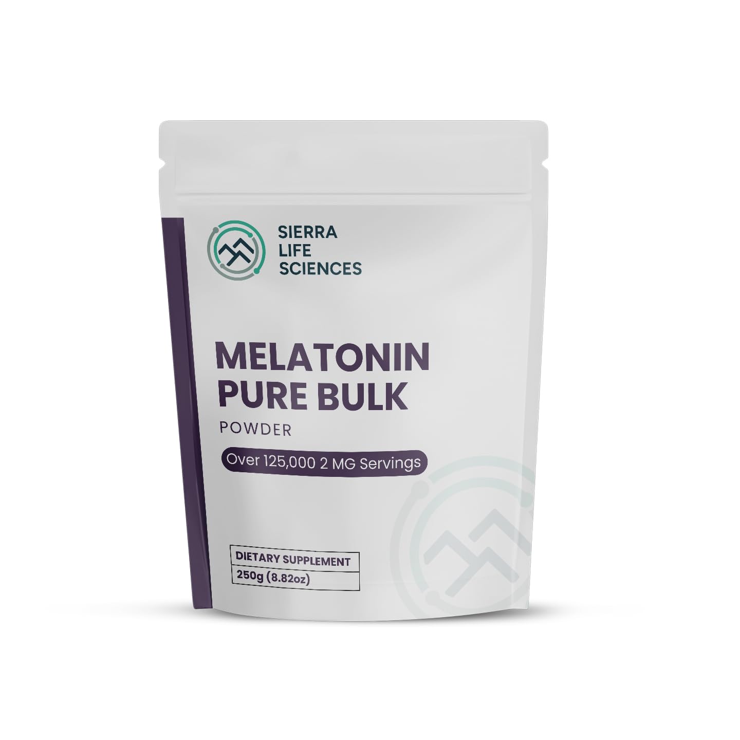 SIERRA LIFE SCIENCES Melatonin Powder 250g front view