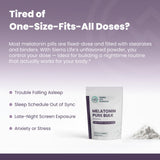 SIERRA LIFE SCIENCES Melatonin Powder close-up of powder