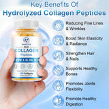 SIGNILIFE Collagen Softgels side view with label