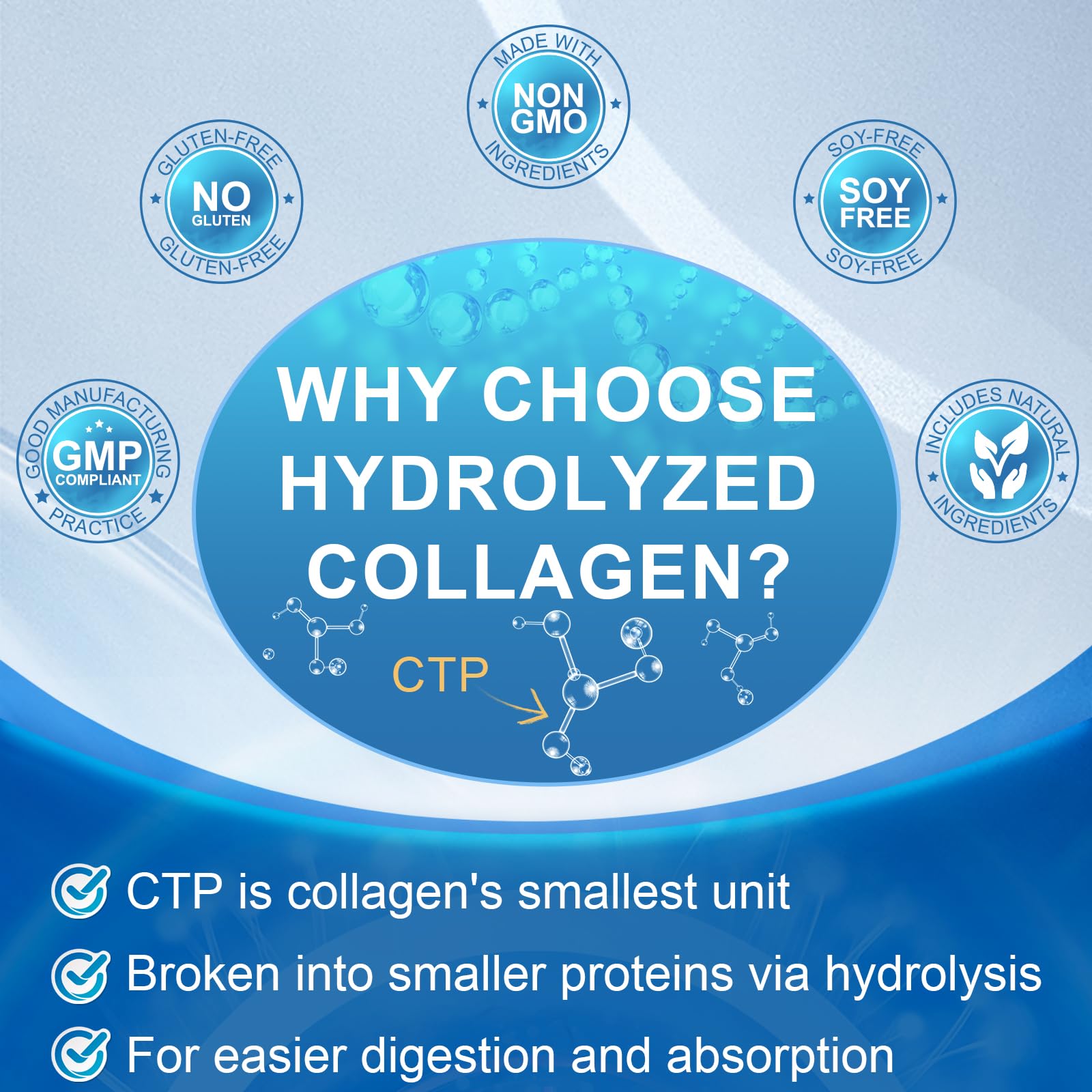 SIGNILIFE Collagen Softgels with a measuring spoon