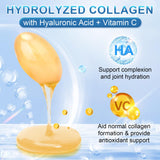 SIGNILIFE Collagen Softgels with hyaluronic acid ingredients