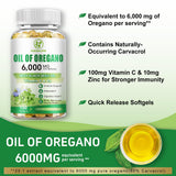 SIGNILIFE Oregano Oil Softgels opened bottle