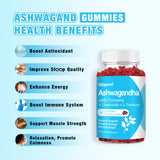 Sijigood Ashwagandha Gummies with ingredients list on packaging