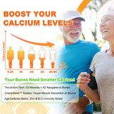 Sijigood Calcium Citrate Gummies back view with nutritional information