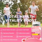 Sijigood Calcium Citrate Gummies displayed with other vitamins