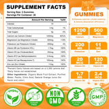 Sijigood Calcium Citrate Gummies in hand for size reference