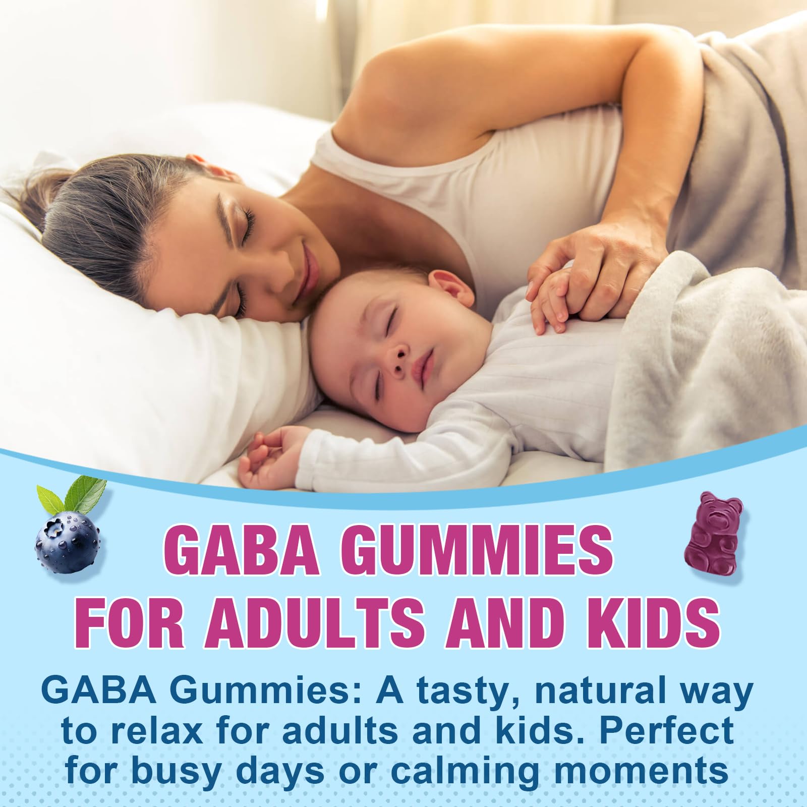 Sijigood GABA Gummies packaging with ingredients list