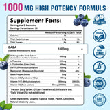 Sijigood GABA Gummies showing natural blueberry flavour