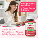 Sijigood Ginkgo Biloba Gummies nutritional information