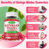 Sijigood Ginkgo Biloba Gummies side view showing gummy texture