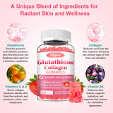 Sijigood Glutathione Collagen Gummies in hand for size reference