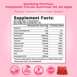 Sijigood Potassium Supplement Gummies nutritional information