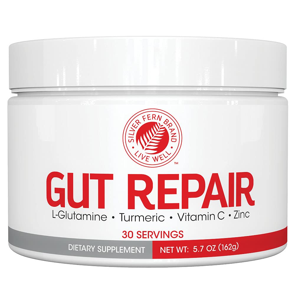 Silver Fern Gut Repair Supplement tub front view