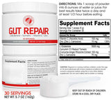 Silver Fern Gut Repair Supplement tub side view