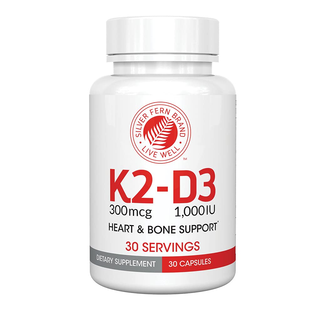 Silver Fern K2-D3 Multivitamins 30 Capsules front view