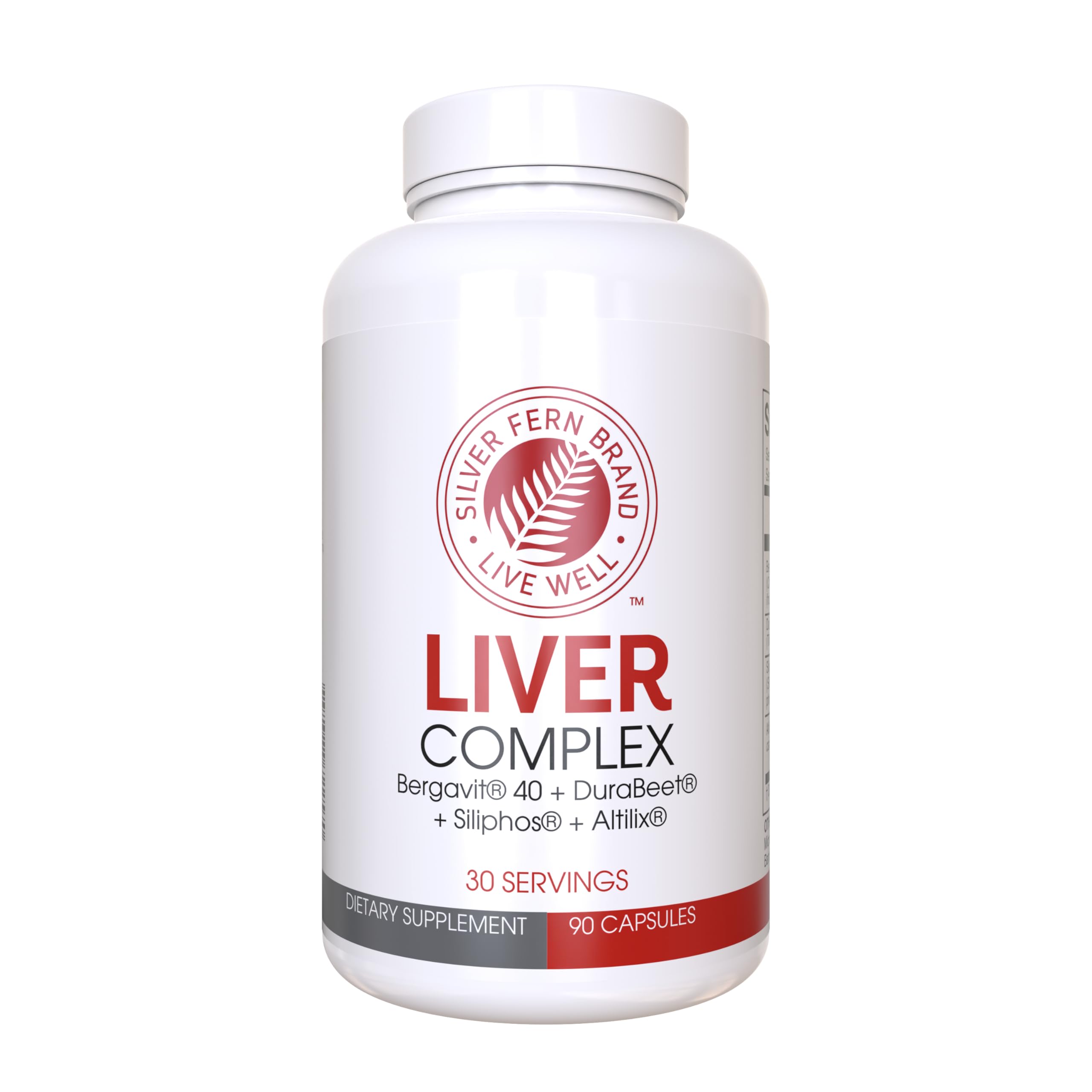 Silver Fern Milk Thistle Supplement bottle front view