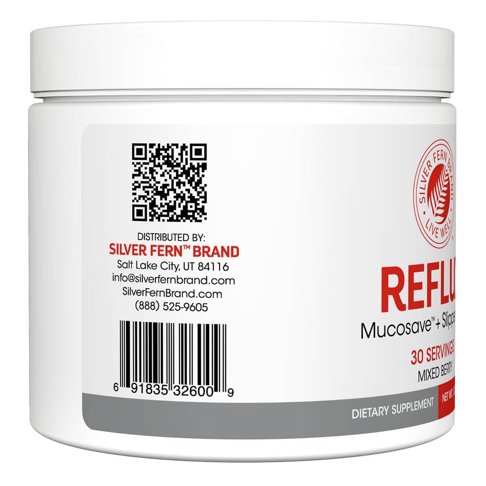 Silver Fern Reflux blended vitamin and mineral supplement packaging