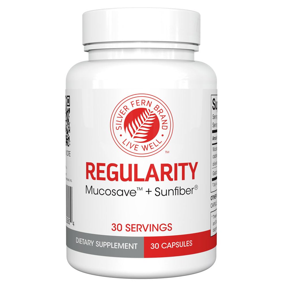 Silver Fern Regularity Capsules bottle front view