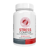 Silver Fern Stress Complex Supplement front view with 30 capsules