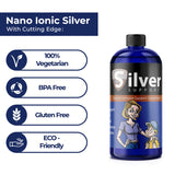 Silver Support Colloidal Silver Supplement 10 PPM dosage spoon