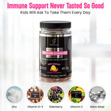 SilverCeuticals daily wellness Gummy displayed with fruit