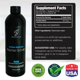 SilverCeuticals Nano Colloidal Silver 499g side view