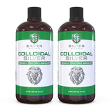SilverGuard Colloidal Silver 30ppm Liquid Supplement front view