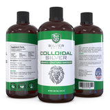 SilverGuard Colloidal Silver 30ppm Liquid Supplement in lifestyle setting