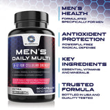 SILVERONYX Multivitamin for Men bottle with a measuring spoon