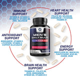 SILVERONYX Multivitamin for Men capsules in a hand