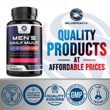 SILVERONYX Multivitamin for Men ingredients list
