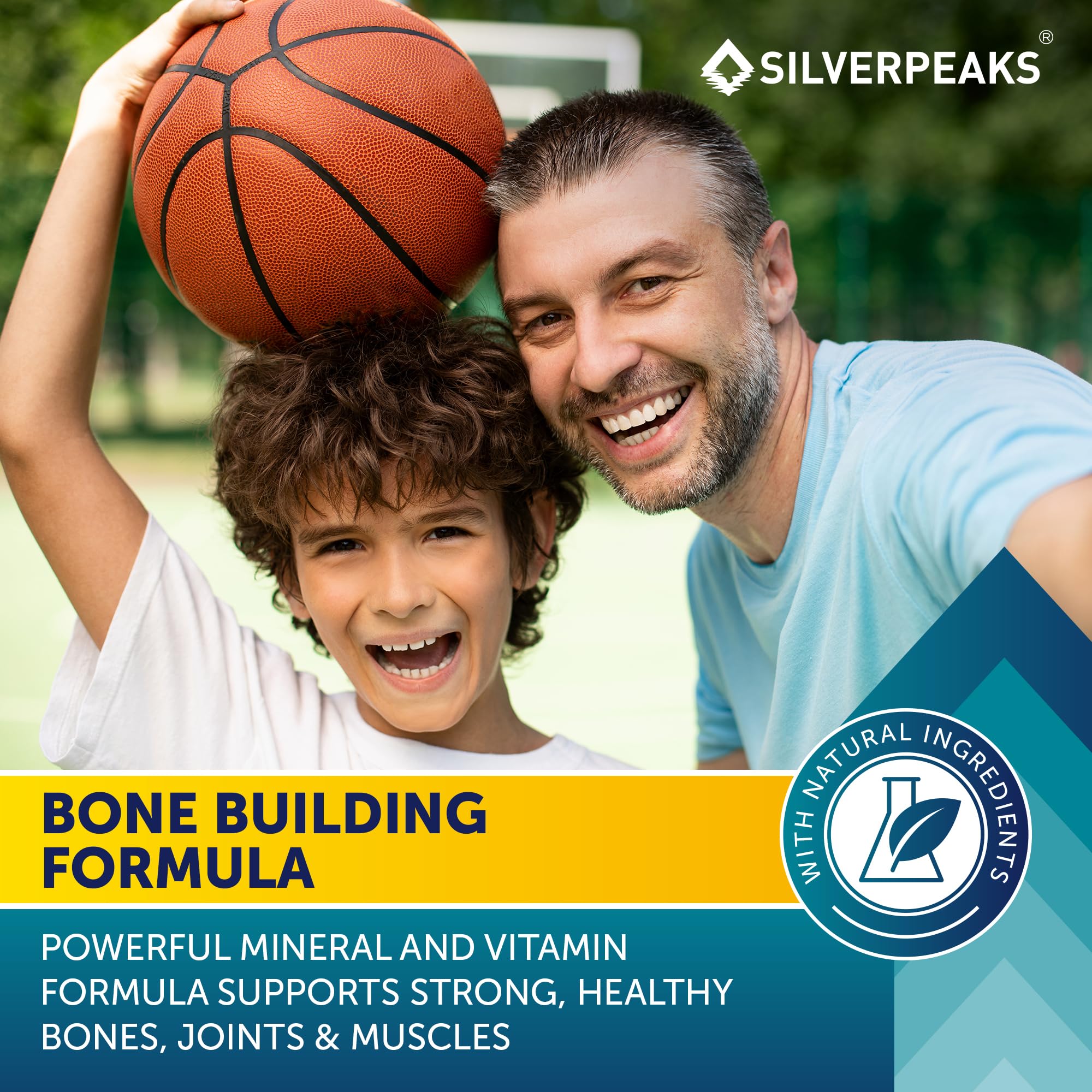 SILVERPEAKS Height Growth Gummies lifestyle scene with family