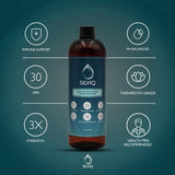 SILVIQ Structured Silver Water 30ppm 499g with measuring spoon
