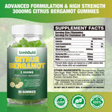 Simhould Citrus Bergamot Gummies packaging details