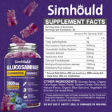 Simhould Glucosamine Chondroitin Gummies with elderberry extract