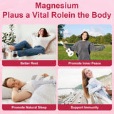 Simhould Liposomal Magnesium Complex Gummies on a wooden table