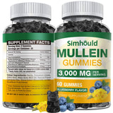 Simhould Mullein Gummies 3000mg front view