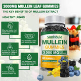 Simhould Mullein Gummies 3000mg gummy close-up