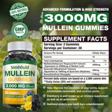 Simhould Mullein Gummies 3000mg packaging