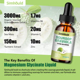 Simhould Soursop Leaves Extract Liquid 3000MG side view