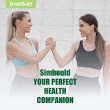 Simhould Soursop Leaves Extract Liquid 3000MG with a spoon