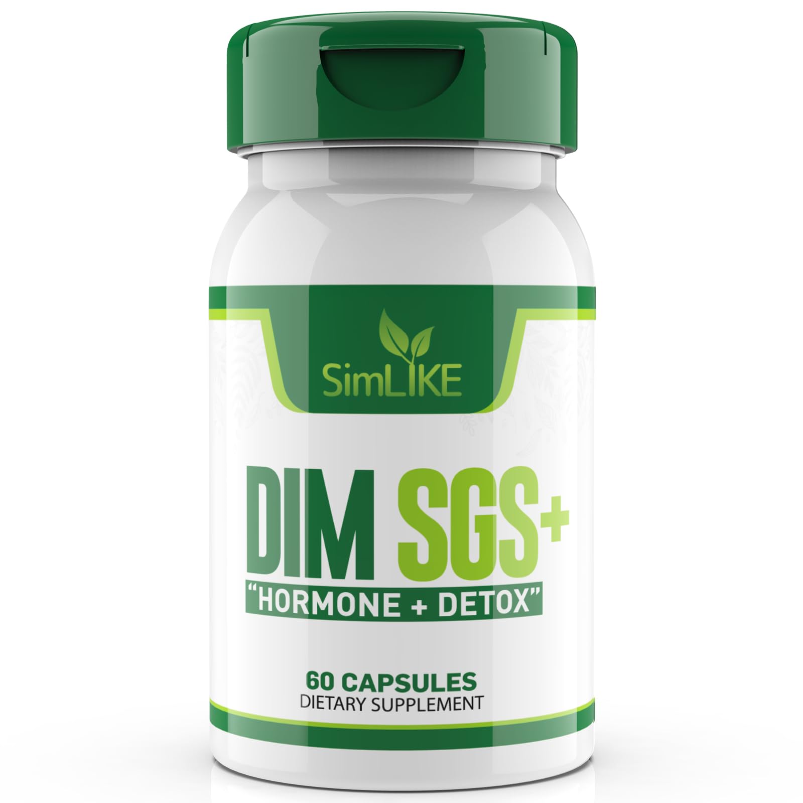 Simlike daily Supplement 60 capsules front view