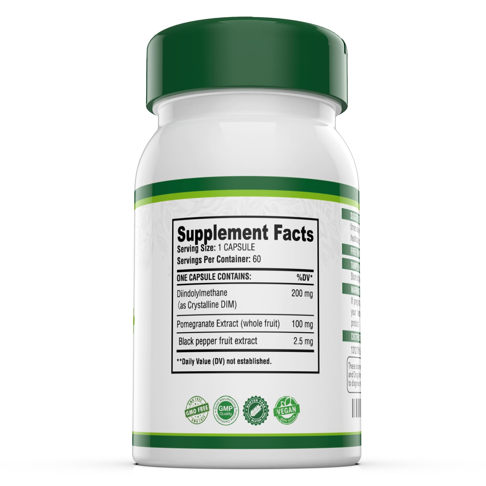 Simlike daily Supplement capsules in a hand