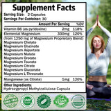 Simlike Magnesium Complex Capsules 90 Count with bottle label