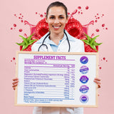 Simlike Magnesium Glycinate Gummies packaging side view
