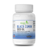 Simple Life Nutrition Black Seed Oil Capsules front view